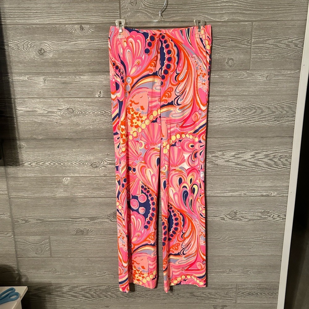 Lilly Pulitzer palazzo pants style XS pink‎ multi colored